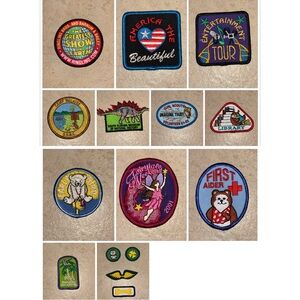 Girl Scout Patch Bundle 16 pieces